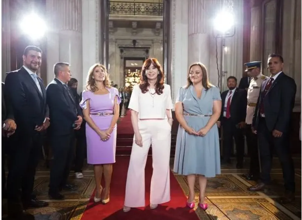 Por primera vez en la historia argentina, tres mujeres presidieron la Asamblea Legislativa