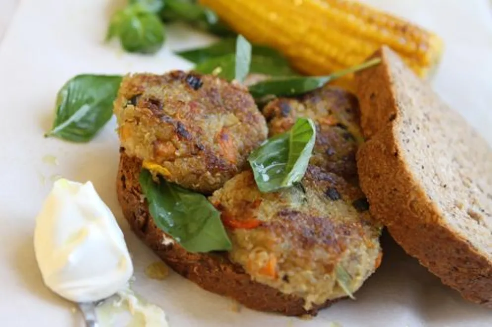 Saludables y nutritivas, prepara en 8 pasos unas deliciosas Hamburguesas de Garbanzos 
