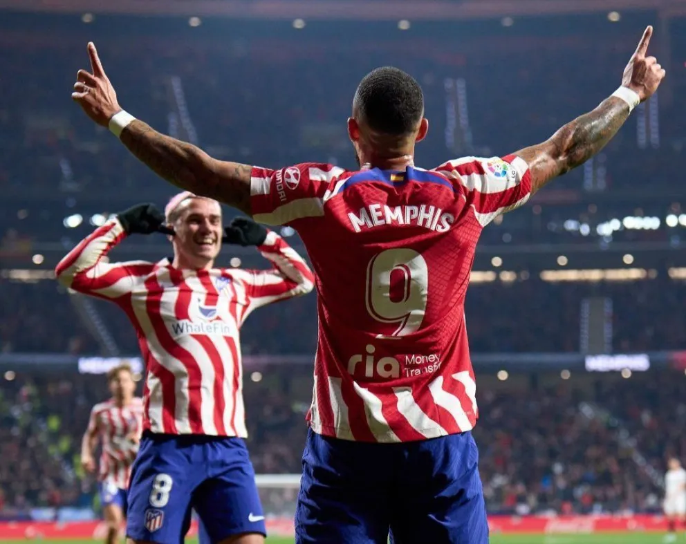 El Atlético de Madrid del Cholo Simeone aplastó al Sevilla de Sampaoli