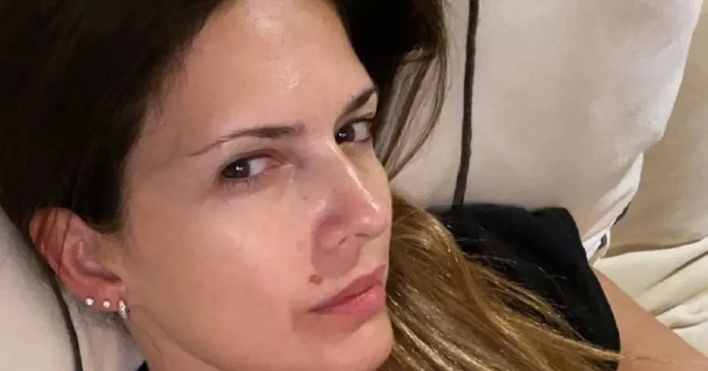 Las imágenes del terrible accidente doméstico que sufrió Isabel Macedo