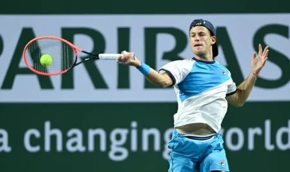 Derrota y despedida de Schwartzman en Indian Wells