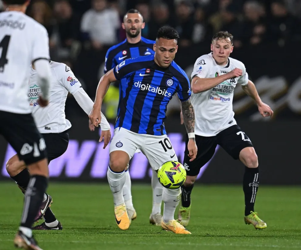 Lautaro Martínez erró un penal en la derrota del Inter
