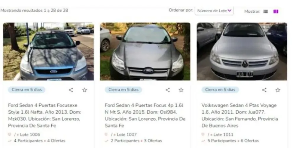 Espectacular remate de YPF con autos y camionetas a mitad de precio: cuáles son los modelos 