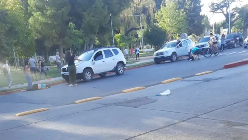 La esposa de Aníbal Tortoriello fue atropellada en Cipolletti