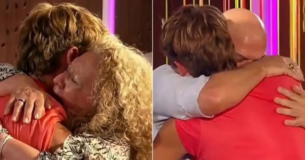 El video del llanto de Nacho de Gran Hermano al verse con su segundo papá