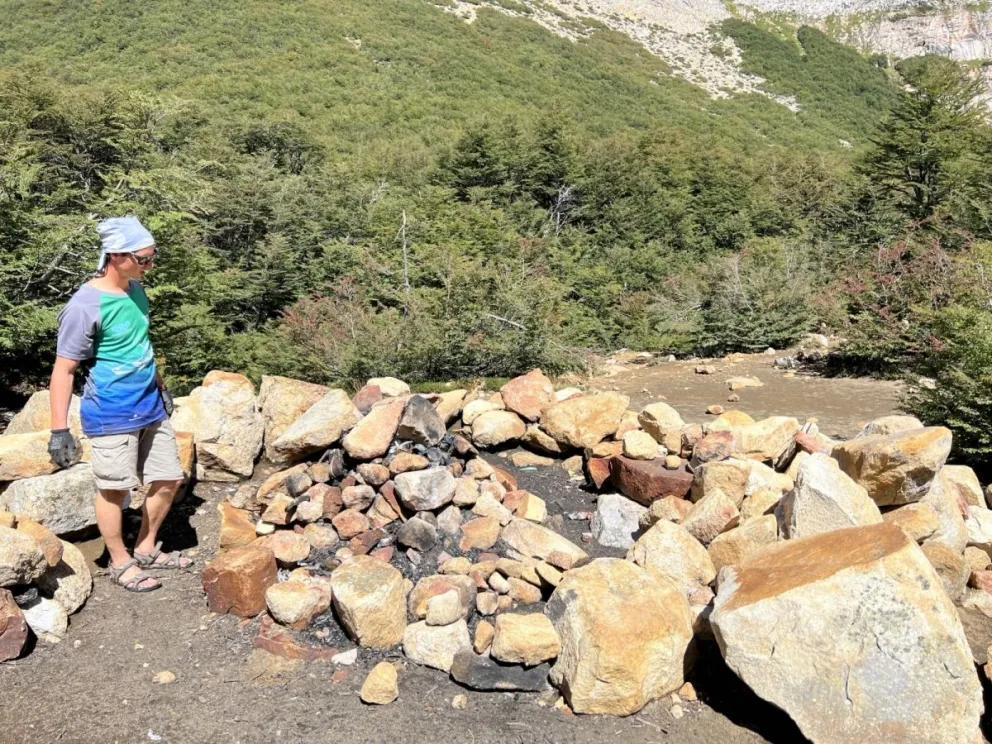 Juntaron 60 kilos de basura y desarmaron 50 fogones en la zona de 5 Lagunas