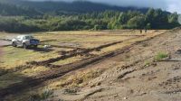Realizan obras de riego y parquización en el Paseo del Oeste