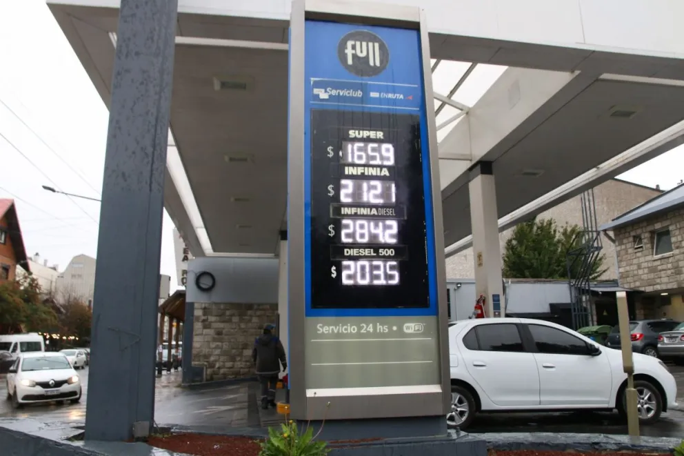 Así quedaron los precios de los combustibles en Bariloche 