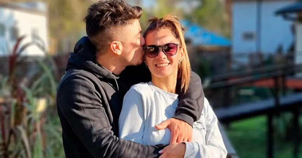 El Carpintero de Bienvenidos a bordo mostró las primeras fotos tras el nacimiento de su hijo