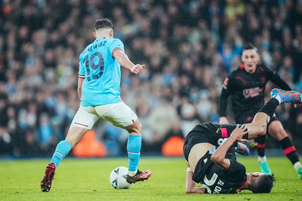 Tres de Haaland y dos de Julián para la goleada del City