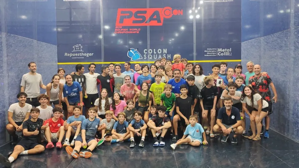 El squash barilochense se lució en el Nacional de Menores