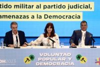 Habló Cristina Kirchner: “No me importa si me van a meter presa, sino reconstruir un estado democrático”