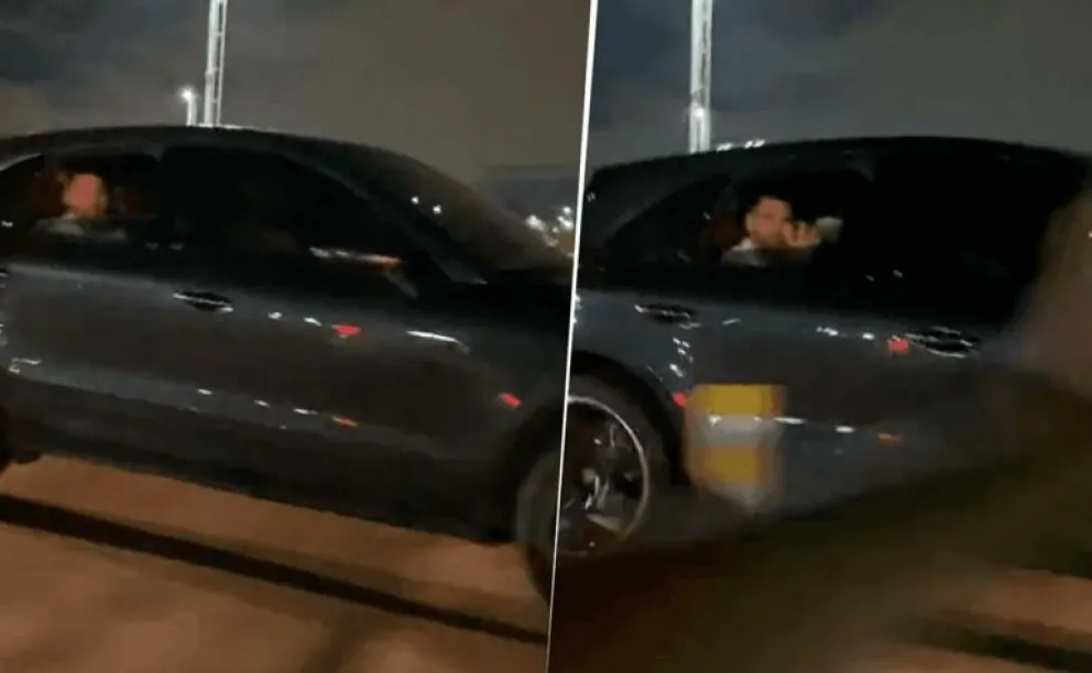 “¡Messi, te amo!”: una hincha se cruzó a Lionel en la autopista y su reacción es viral