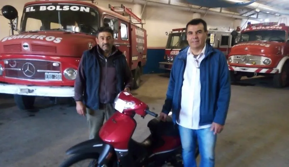 Bomberos Voluntarios de El Bolsón sorteará una moto para recaudar fondos 