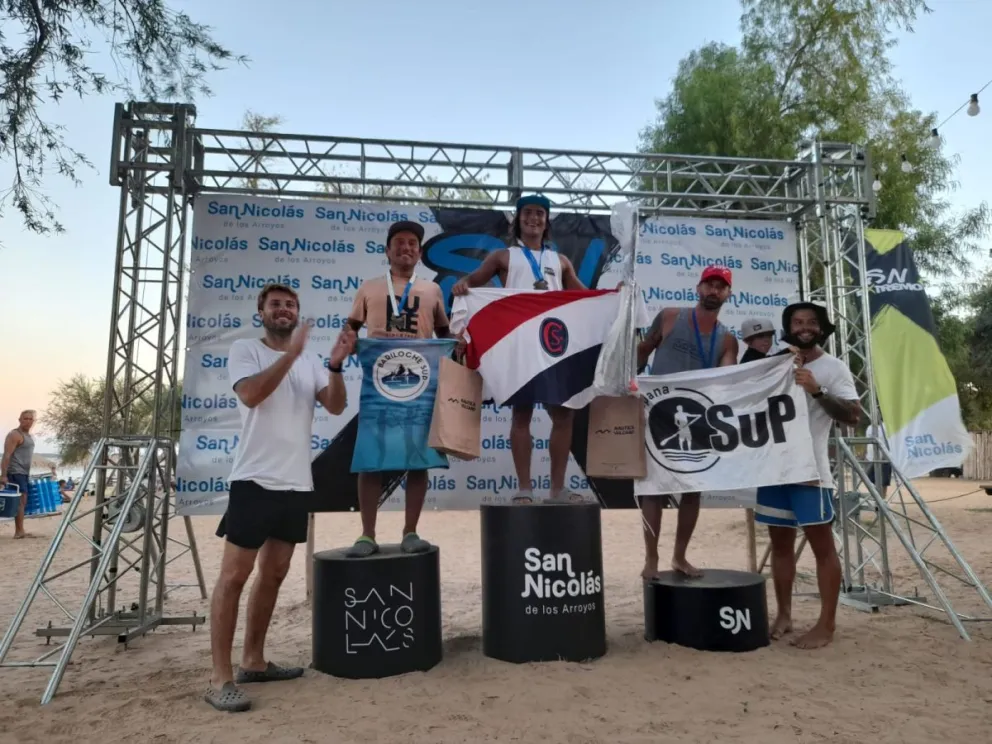 Nuevo podio nacional para el stand up paddle barilochense