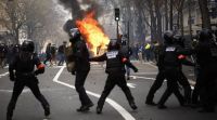 París: serios disturbios durante una nueva protesta contra la reforma de Macron