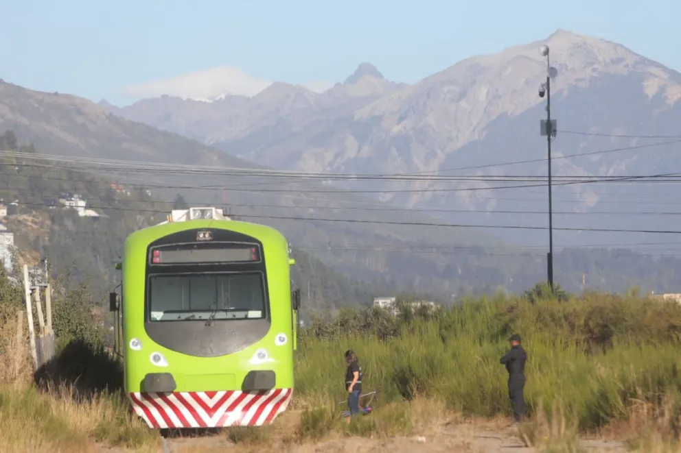 Un hombre en bicicleta murió aplastado por la formación del Tren Patagónico