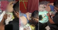 VIDEO: en 90 segundos, un policía le salvó la vida a un bebé que nació sin signos vitales