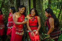 Mujeres de un pueblo peruano, en defensa del bosque