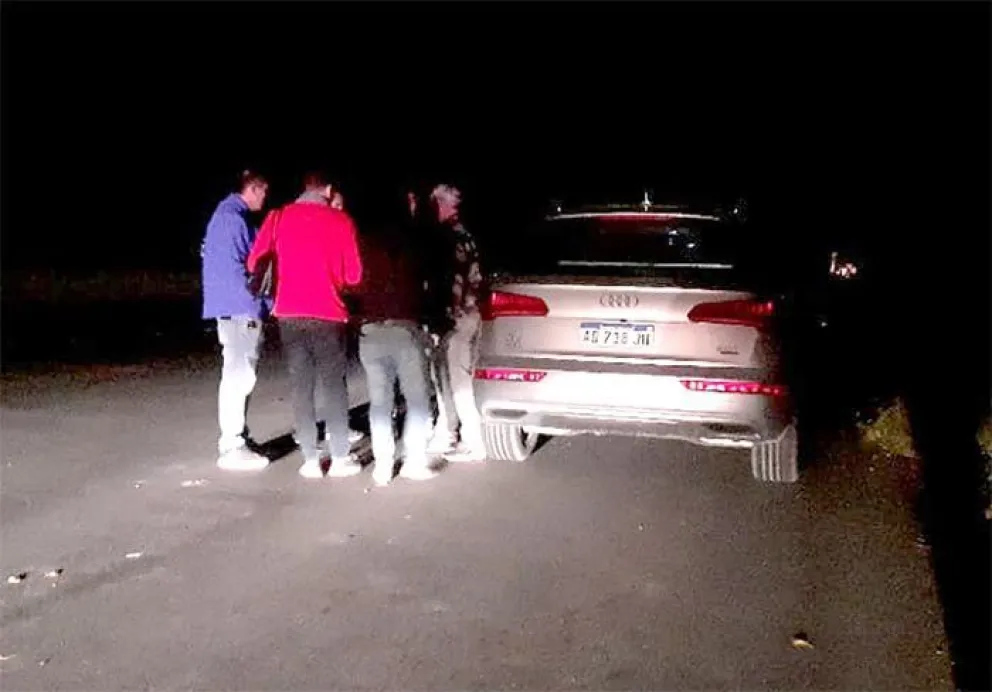 Imputan a Tortoriello y cortan el tránsito de la 22 para peritar el lugar del accidente