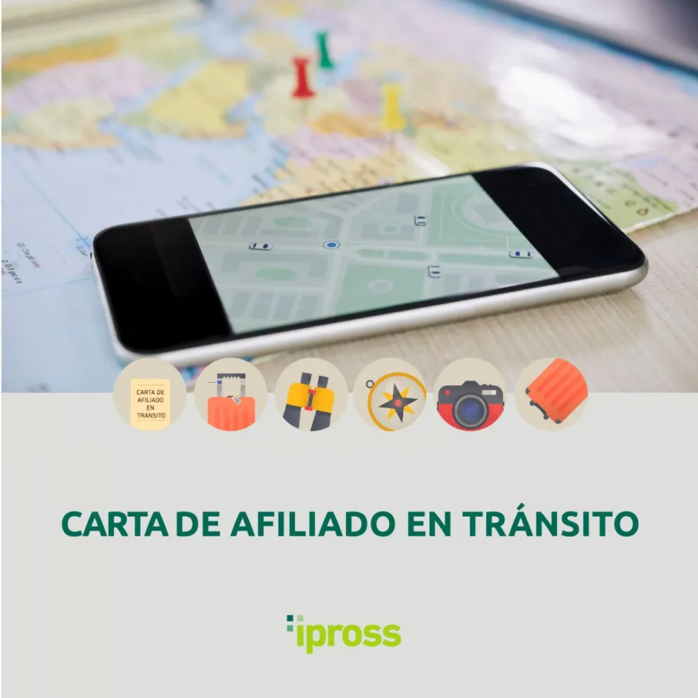 IPROSS recuerda la importancia de solicitar la Carta de Afiliado en Tránsito