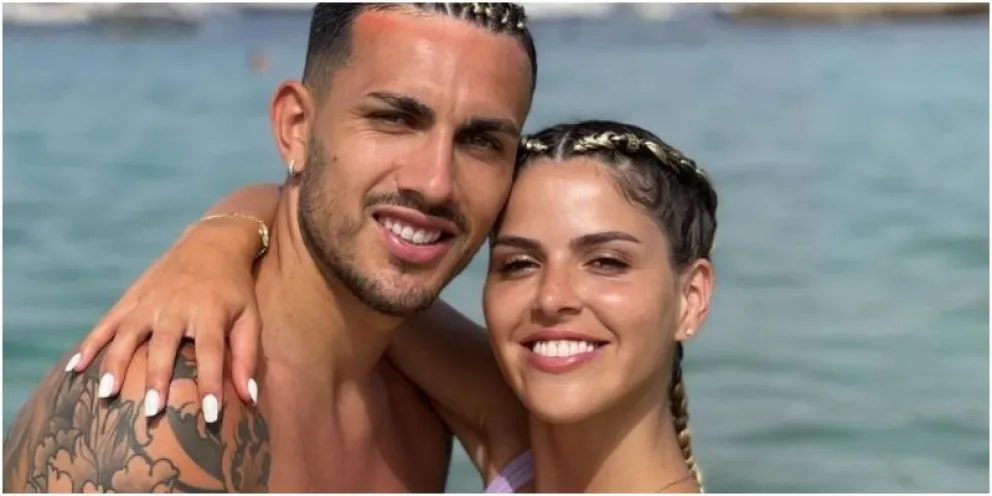 La esposa de Leandro Paredes debutó como modelo: sus fotos con su colección de bikinis