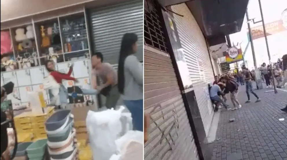 Insólito: un comerciante golpeó a una empleada y los vecinos le saquearon el local