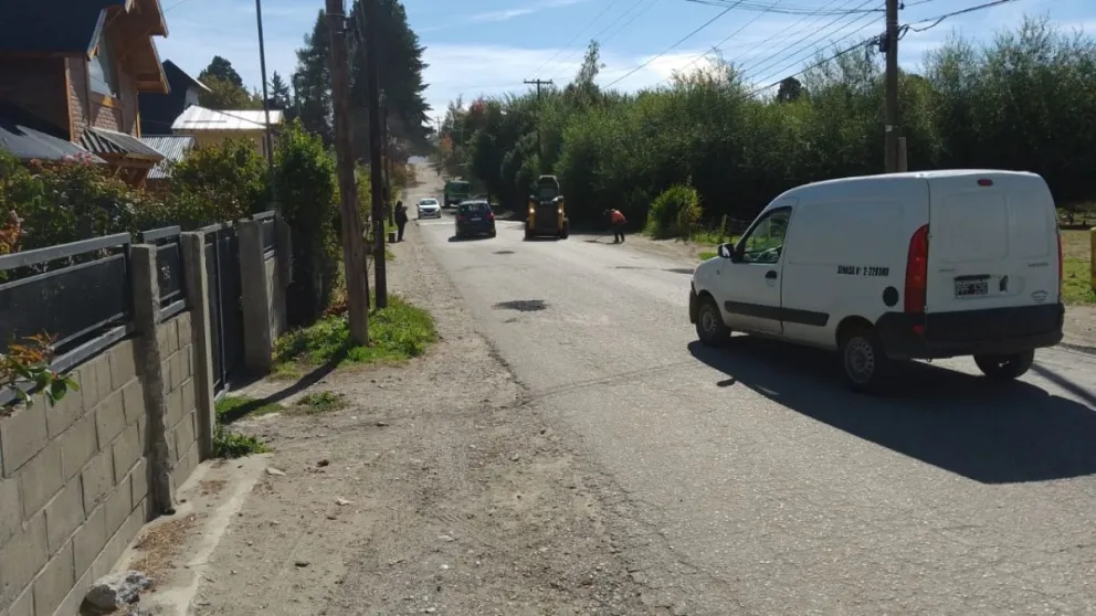 Comenzaron con las obras para la repavimentación de Furman