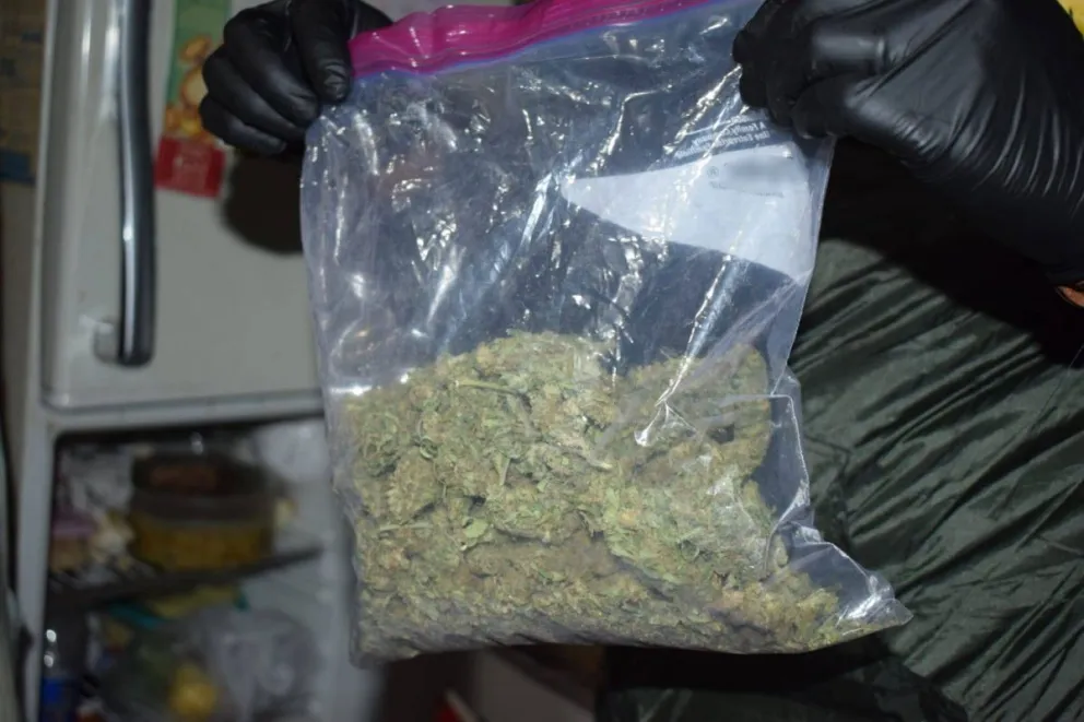 Allanaron un domicilio y encontraron marihuana, cocaína, armas de fuego y municiones