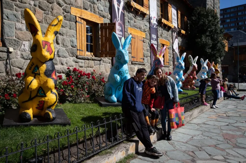 Chilenos y uruguayos copan Bariloche