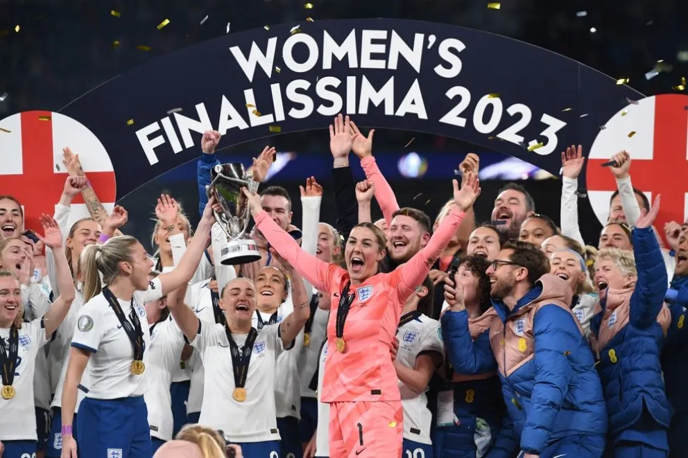 Inglaterra fue más que Brasil en la Finalissima 2023