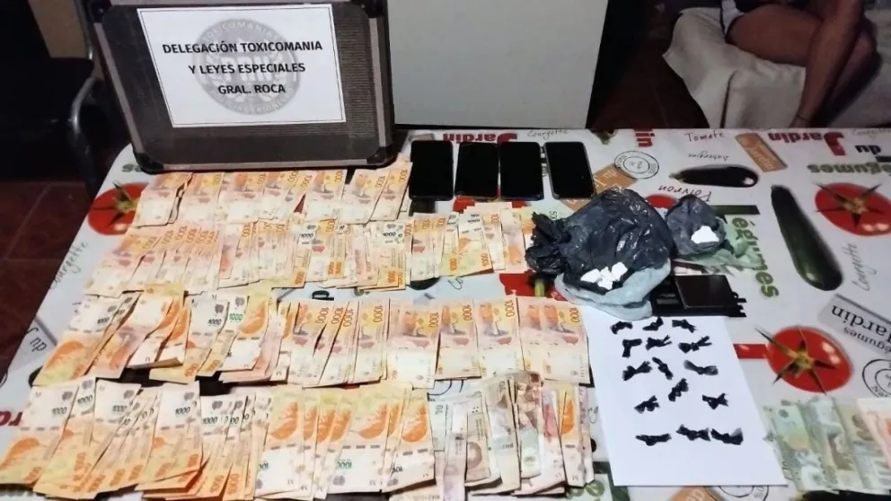 Policía desarticuló dos puntos de venta de droga