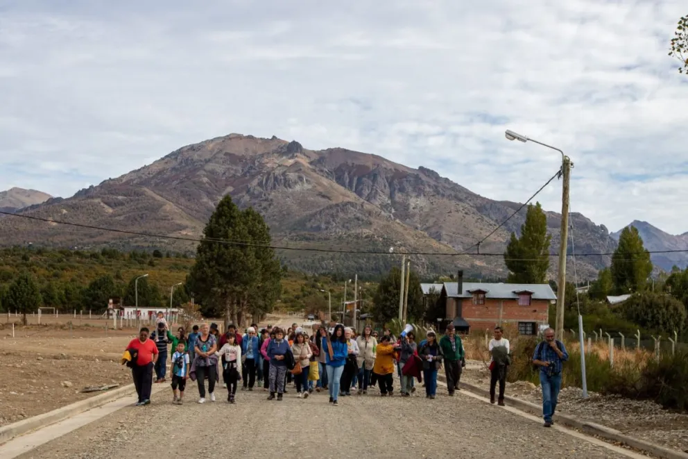 Realizaron un Vía Crucis comunitario por pan y trabajo