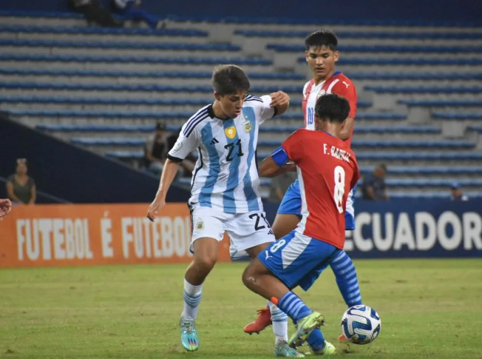 La Sub 17 argentina finalizó la primera ronda en primer lugar y va por la clasificación al Mundial