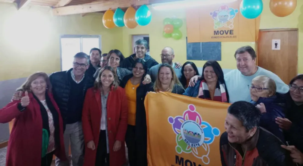 Integrantes del Movimiento Vecinalista del Este se reunieron con Alberto Weretilneck