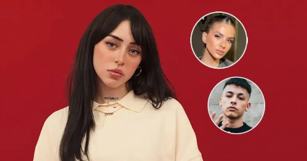 El fuerte posteo de Nicki Nicole contra la China Suárez y Trueno, su ex novio