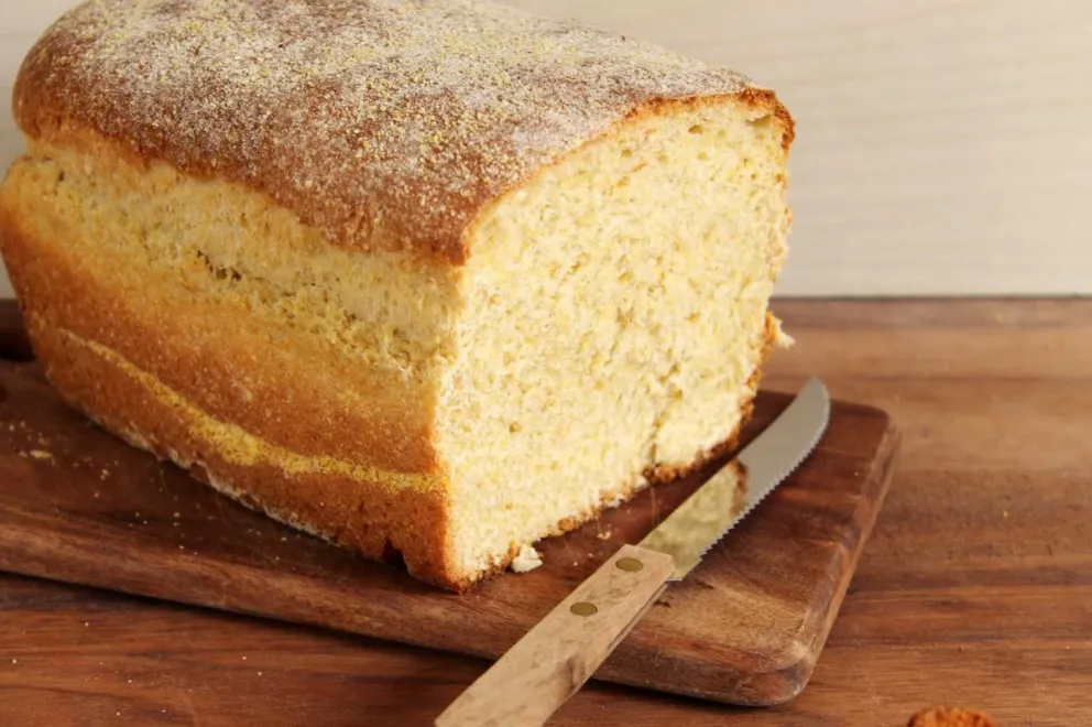 Pan de polenta: súper fácil y económico para comer a toda hora