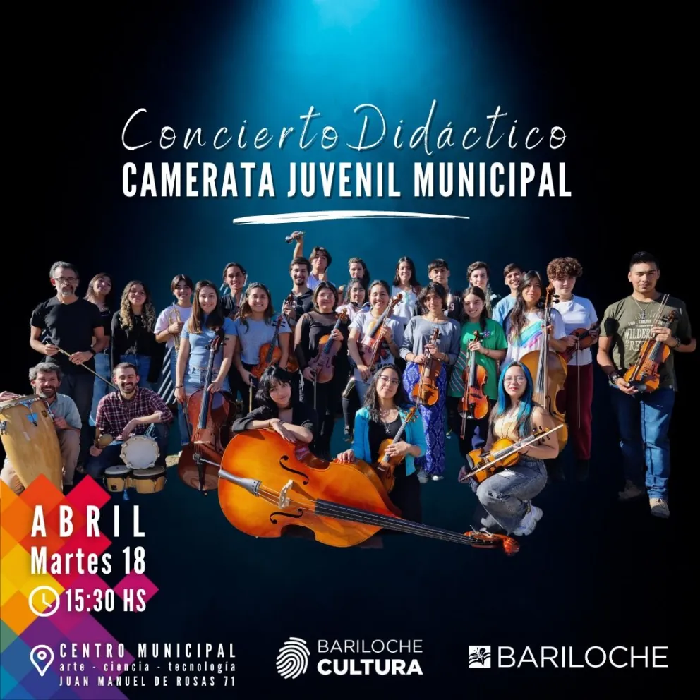 La Camerata Juvenil Municipal dará un concierto didáctico libre y gratuito