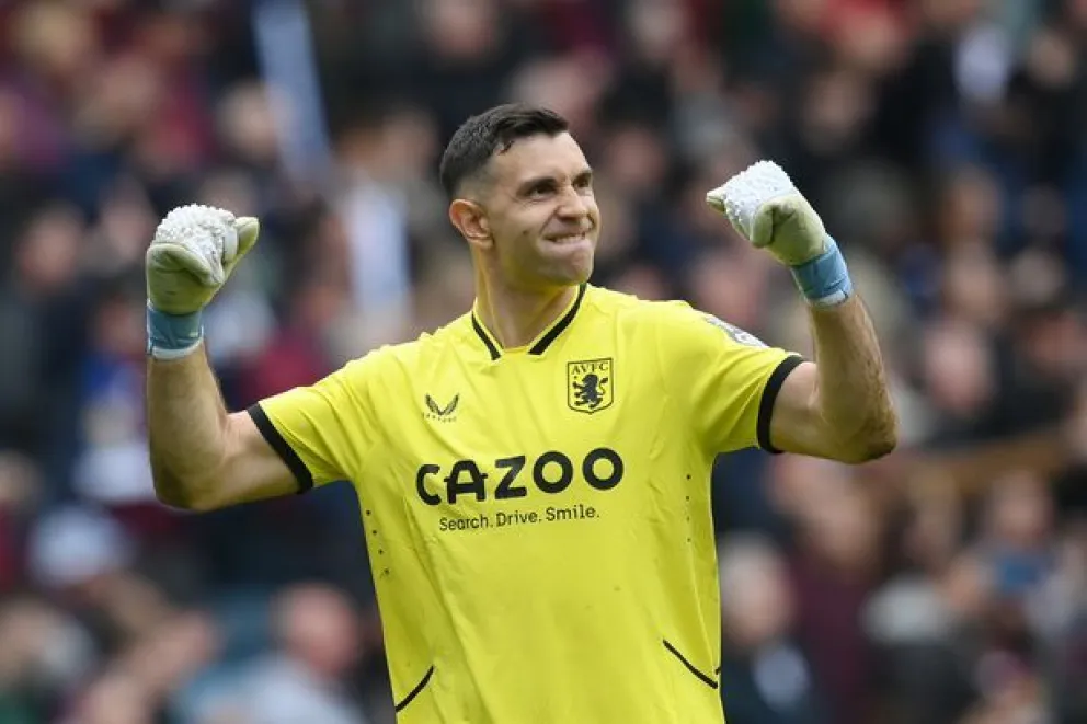 Nueva valla invicta para el Aston Villa del “Dibu” Martínez