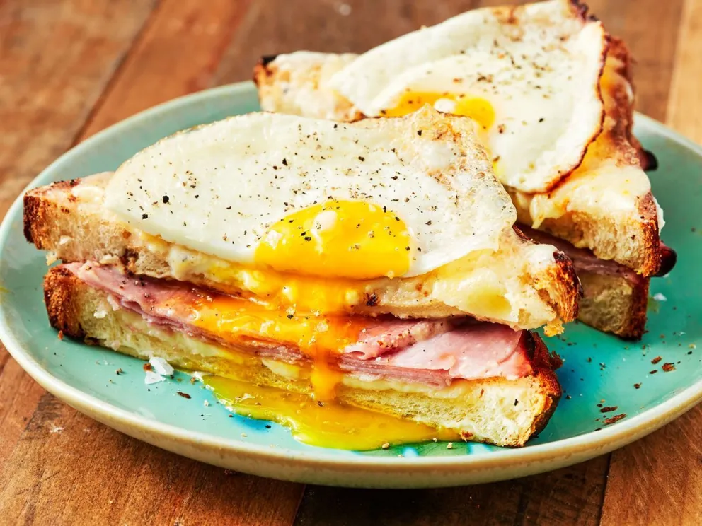Hacé un croque madame al estilo francés, ¡riquísimo!