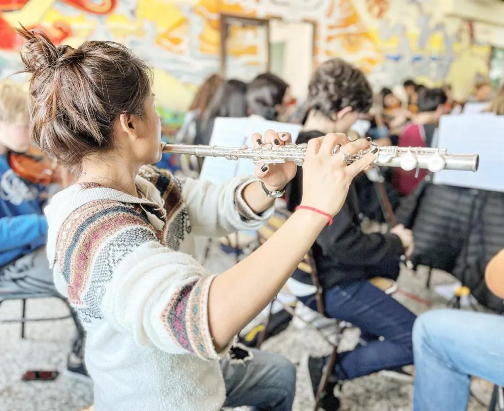 Segundo concierto de la Orquesta Arpegios del Sur en FASTA