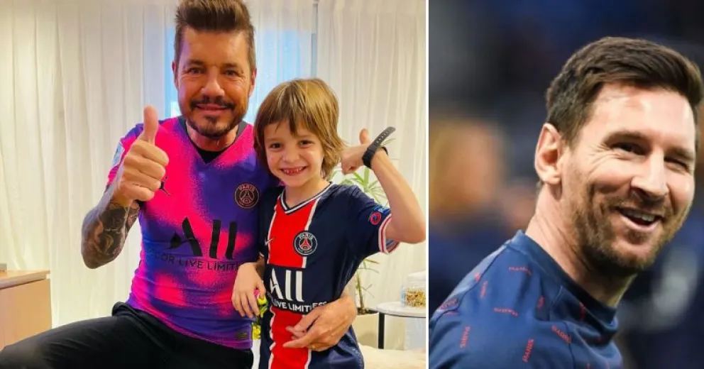 Cuál fue el especial regalo que Lionel Messi le hizo al hijo de Tinelli por su cumpleaños