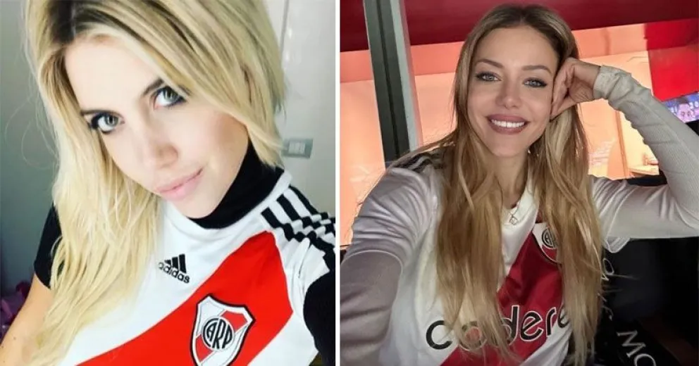 El cruce de Wanda Nara y Evangelina Anderson en un partido de las inferiores de River: "Se odian"