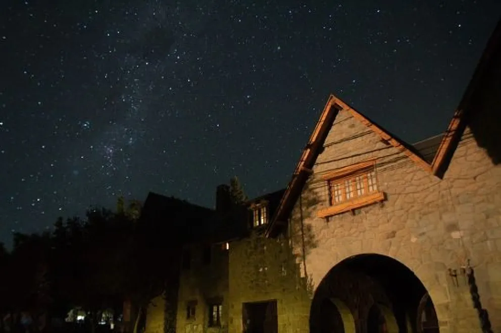El cielo de Bariloche que casi nunca se ve