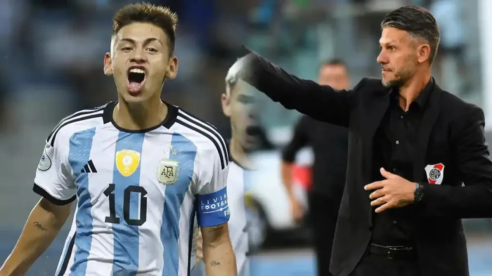 Martín Demichelis habló con “El Diablito” Echeverry tras su magistral actuación la Sub 17: ¿Qué le dijo?