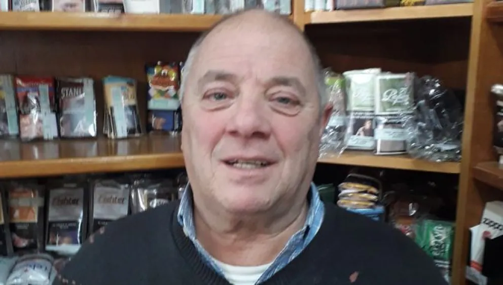 Dolor por la muerte de Armando Magaldi, dueño del histórico kiosco "La Botica"