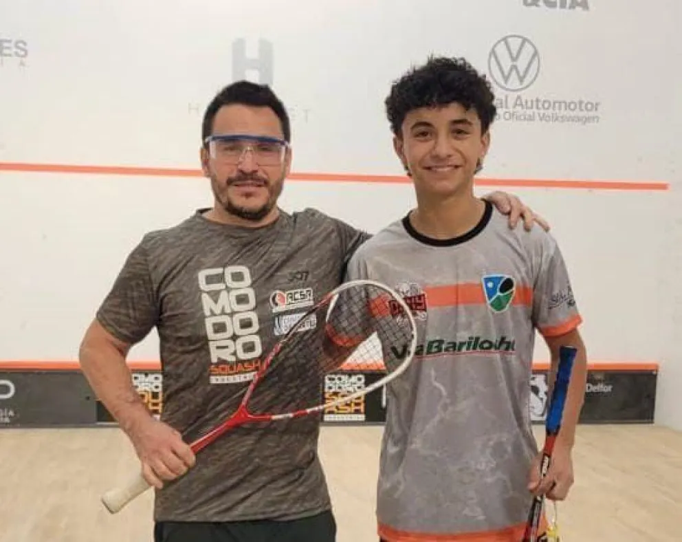 Bariloche presente en la apertura del circuito patagónico de squash