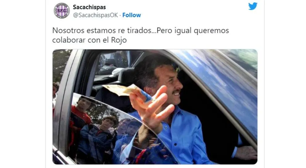 Suma millonaria: los memes de la colecta de Independiente a cargo de Santi Maratea
