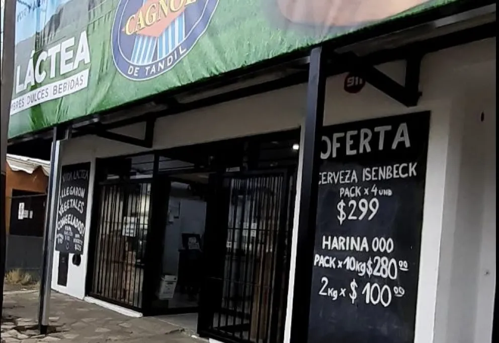 A punta de pistola, un ladrón se llevó $15.000 de un comercio del rubro alimenticio