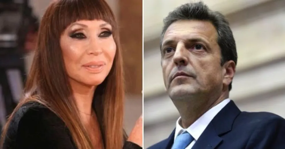 La increíble forma por la que Moria Casán llama a Sergio Massa para felicitarlo